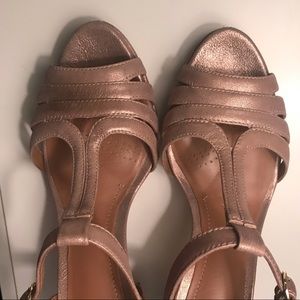 Clark’s, new with box, Champagne Leather 8M